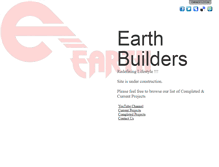 Tablet Screenshot of earthbuilders.in
